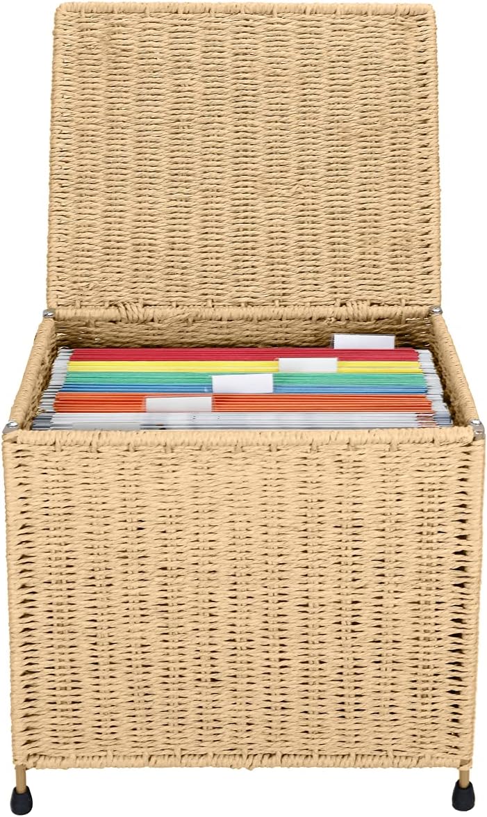 Seagrass File Filing Cabinet File Box Organizer