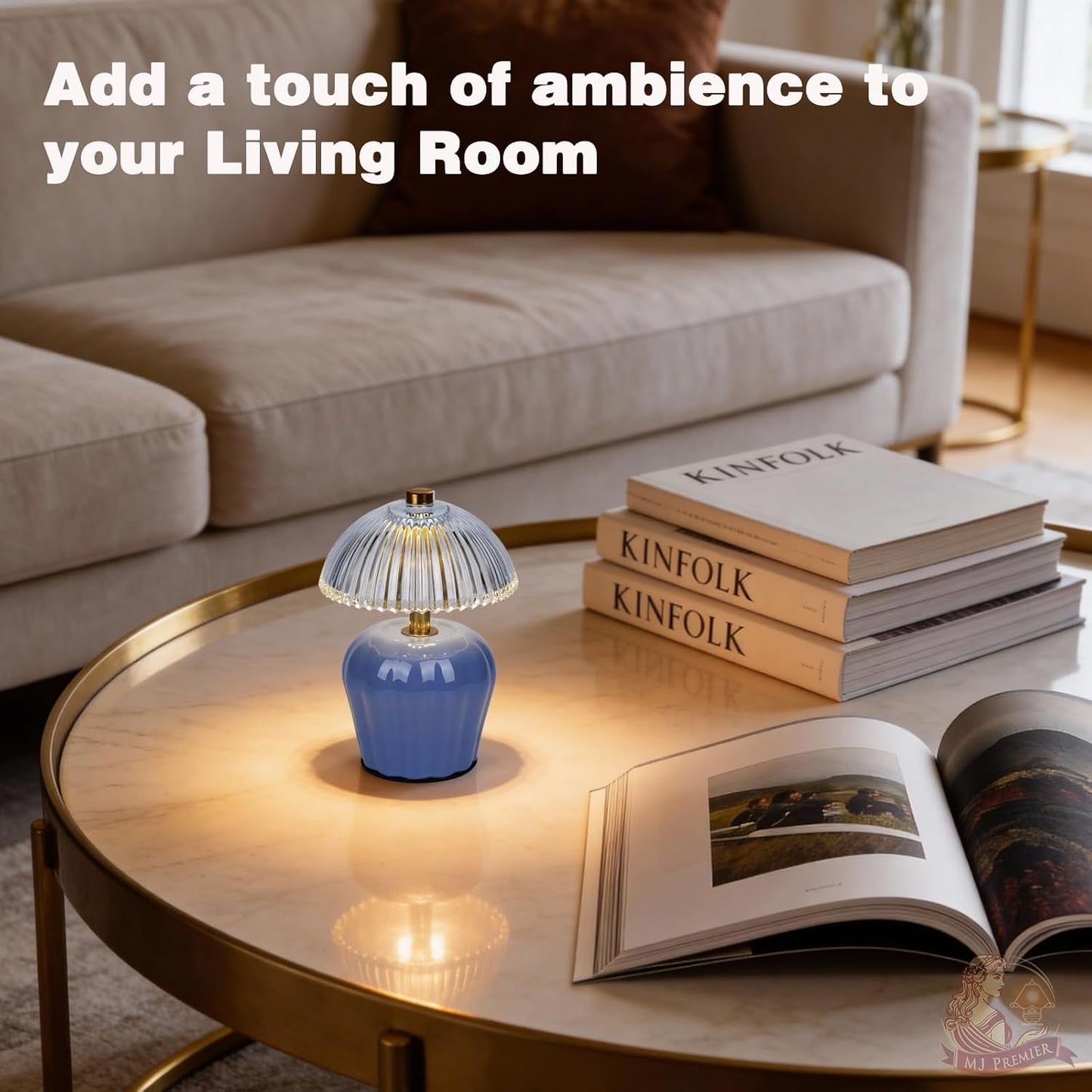 Rechargeable Table Lamp / Blue