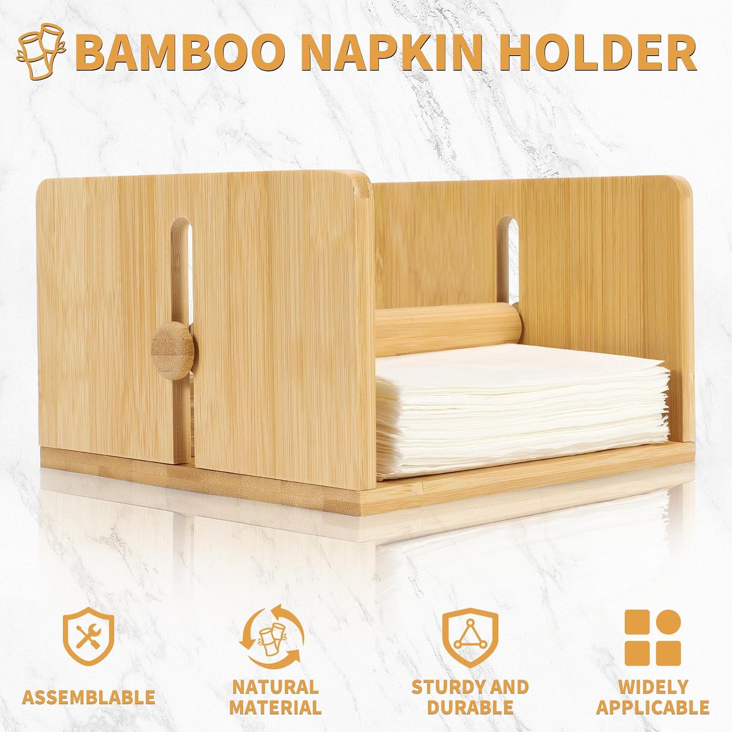 Wooden Cocktail Paper Holder