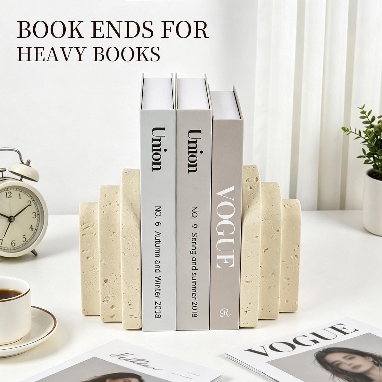 Modern Layered Arch Book Ends