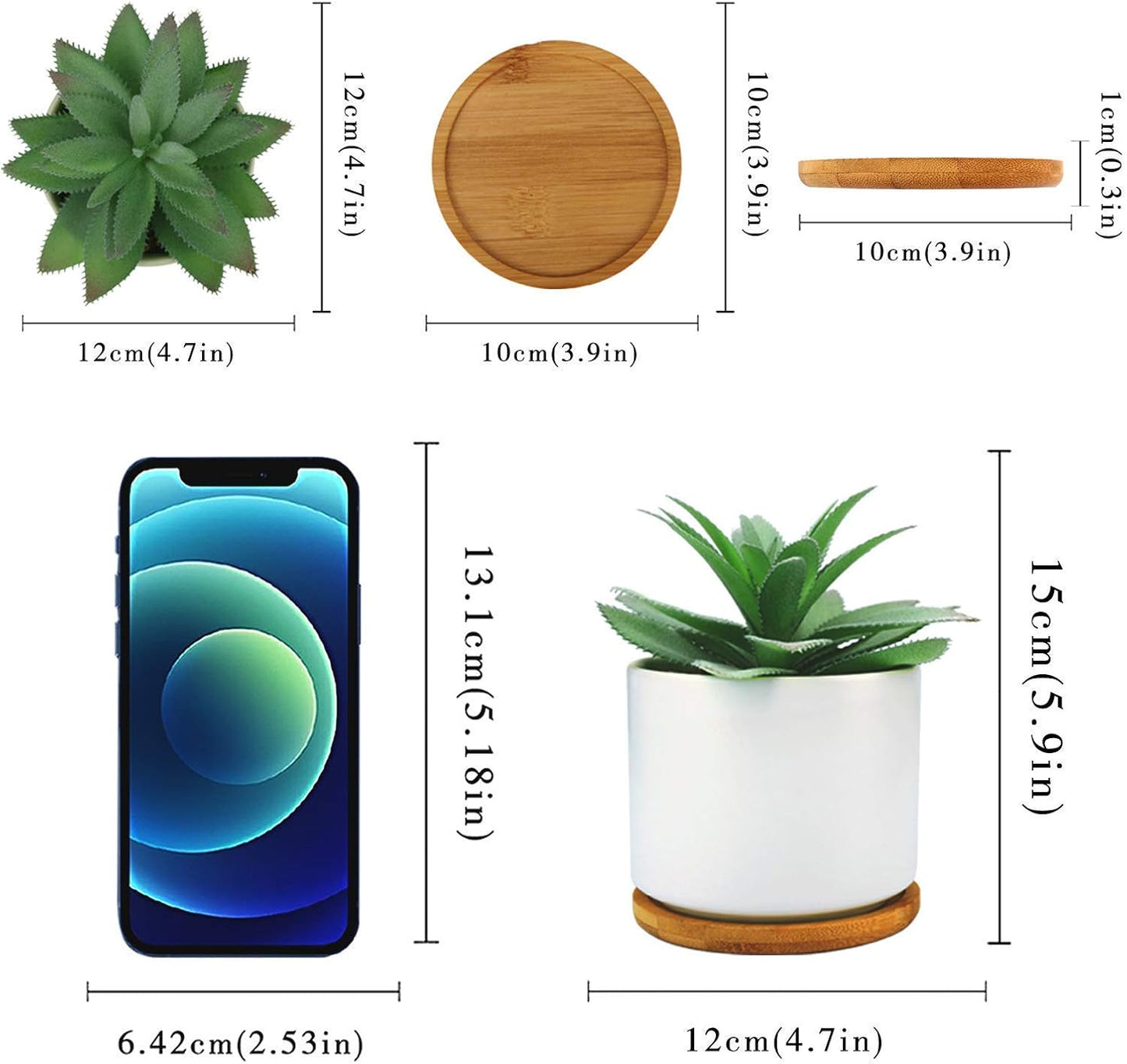 Succulent Plants Artificial / Agave 1 Piece