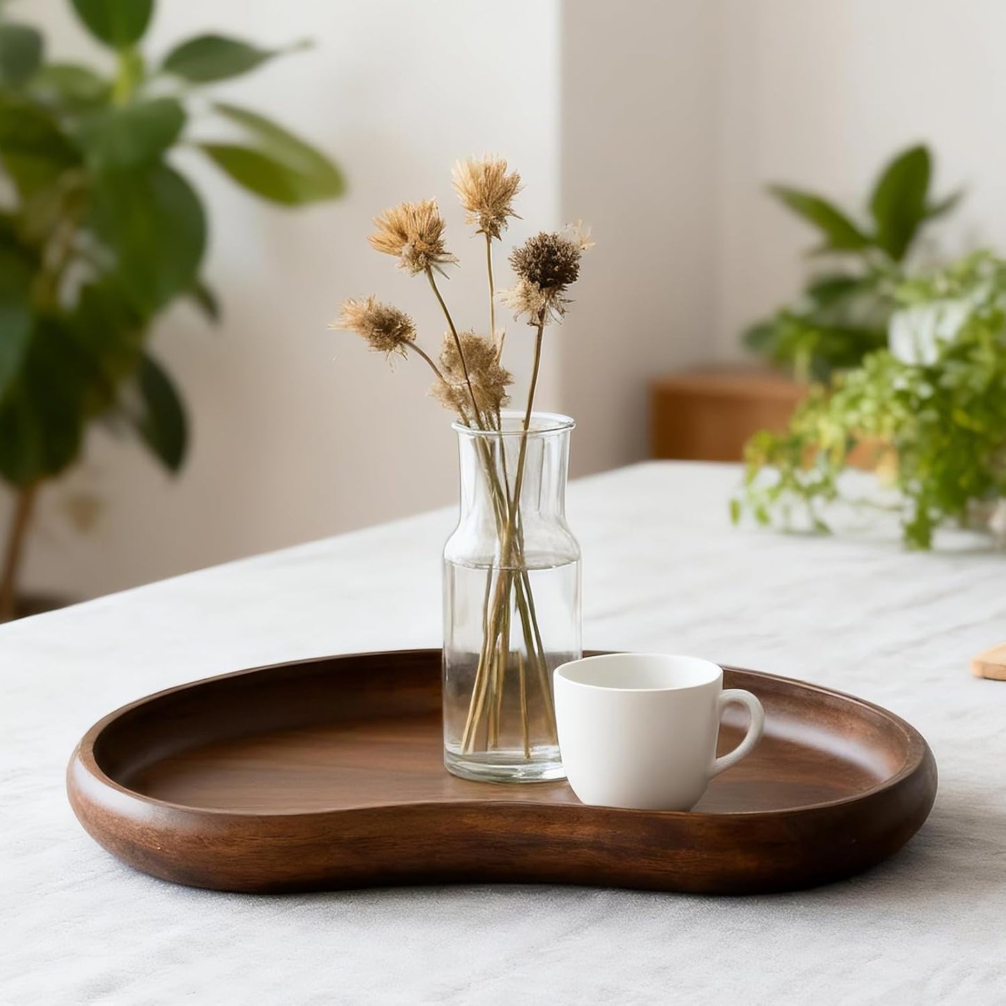 Acacia Wood Serving Tray / Style 2