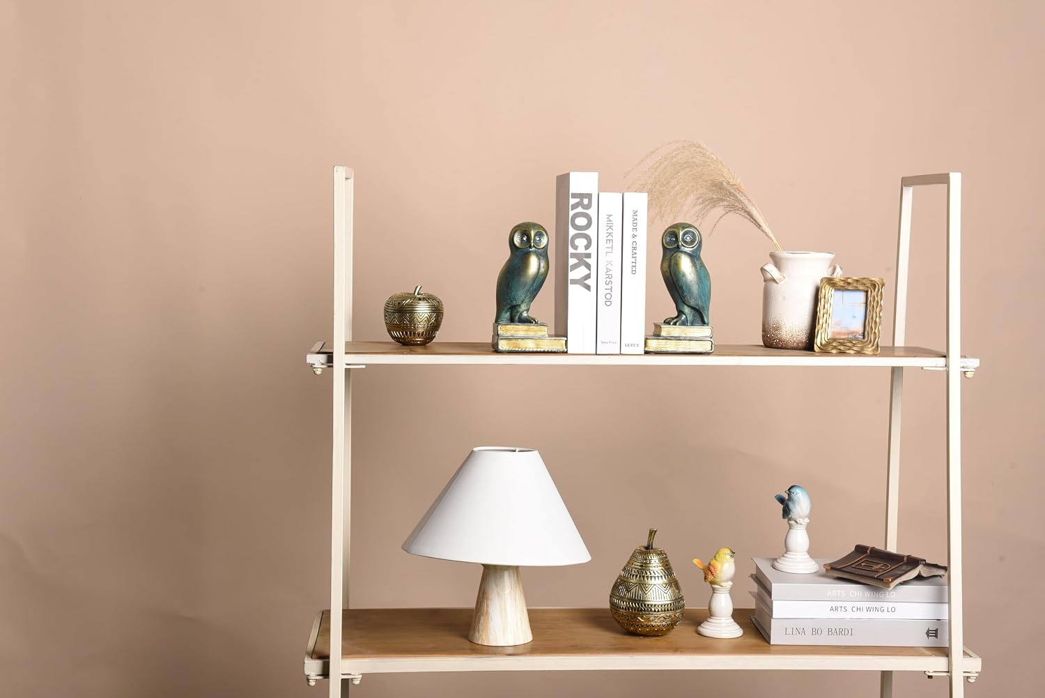 Book Ends / Owl Decorative Bookends Bronze Bird Book Stopper Unique Kids Book Holders / Owl-bronze