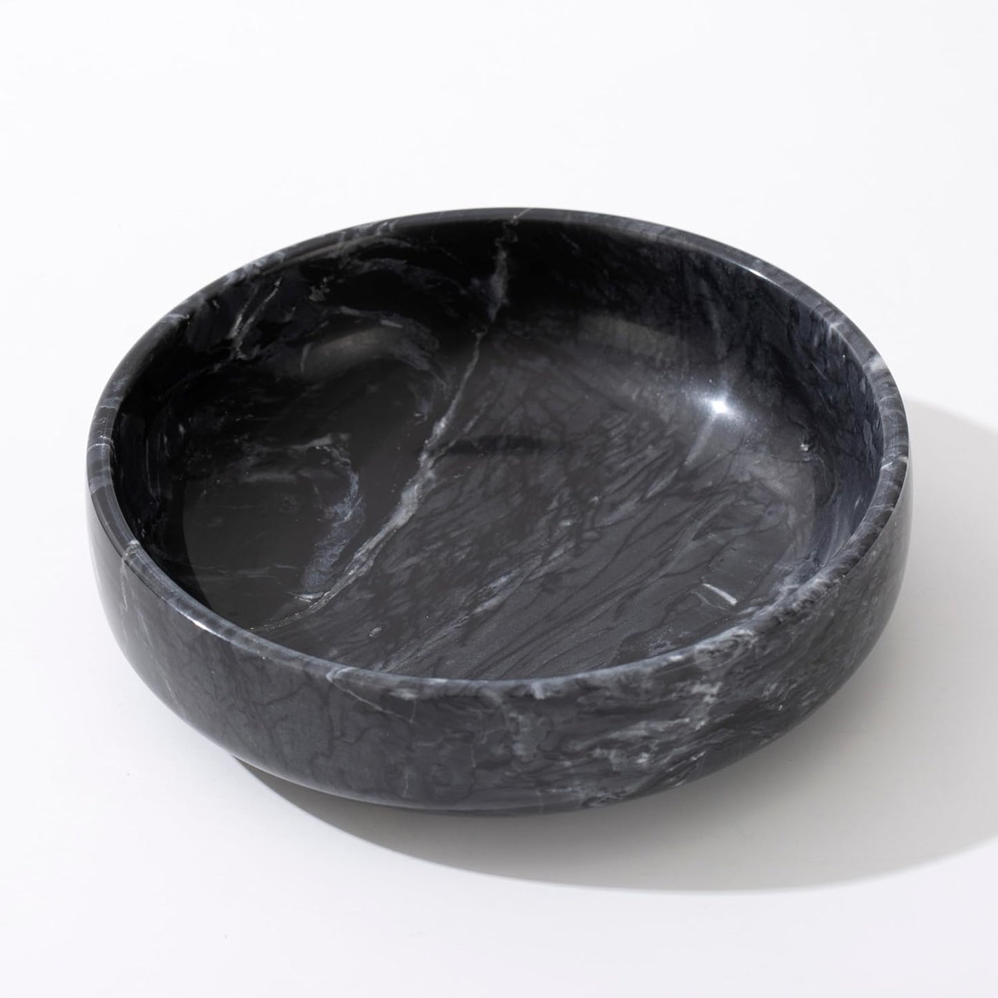 6.7" Large Decorative Bowl / Natural Black