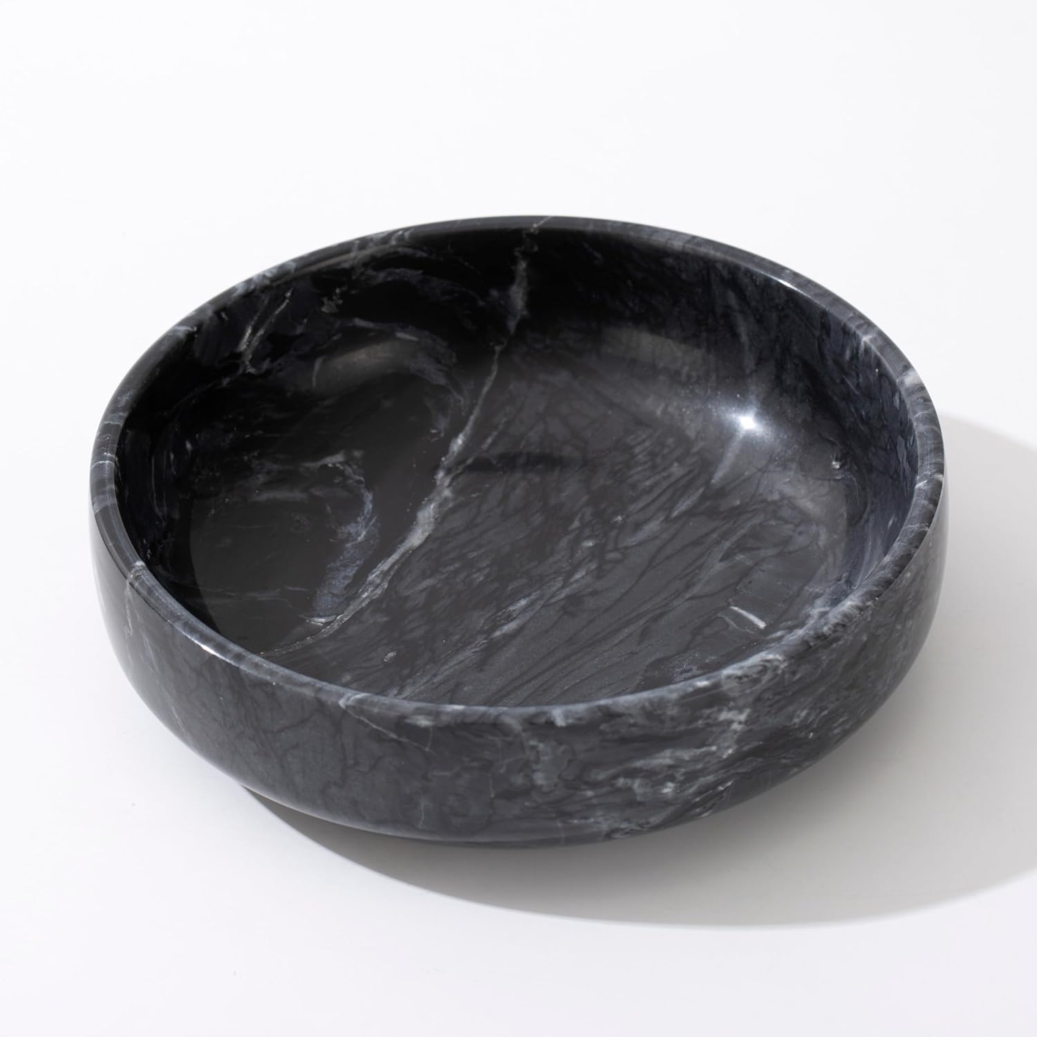 6.7" Large Decorative Bowl / Natural Black