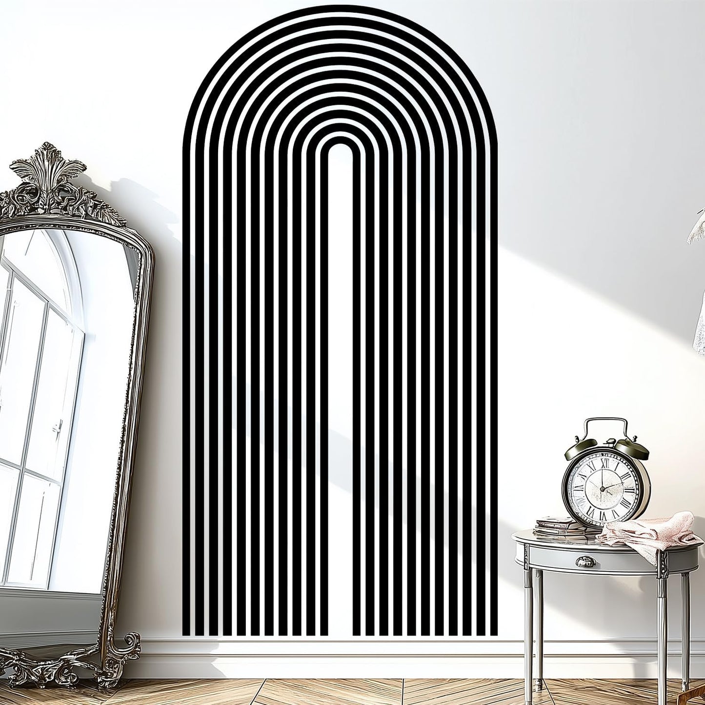 Boho Mid-Century Modern Wall Decals Peel and Stick