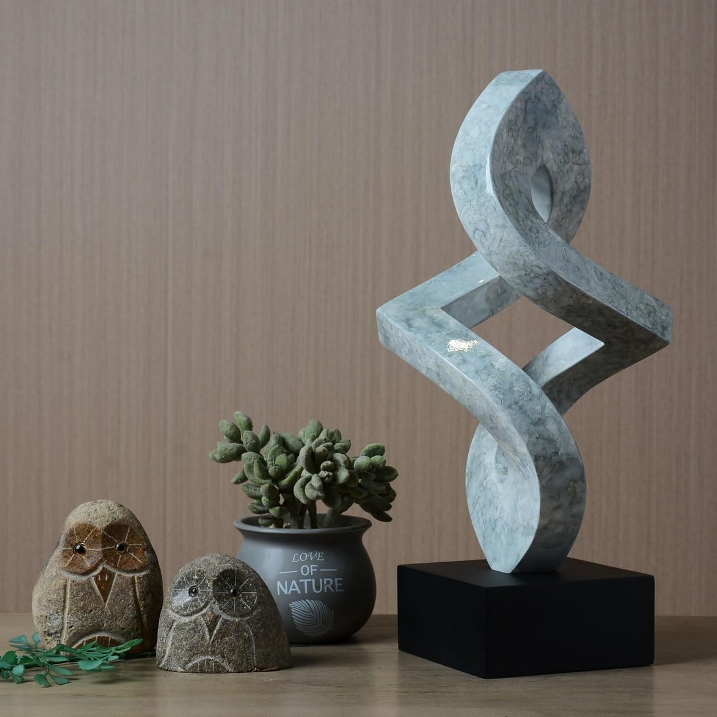 Modern Home Decor Abstract Arts Sculpture Table Bookshelf Decoration for Living Dining Room Bedroom