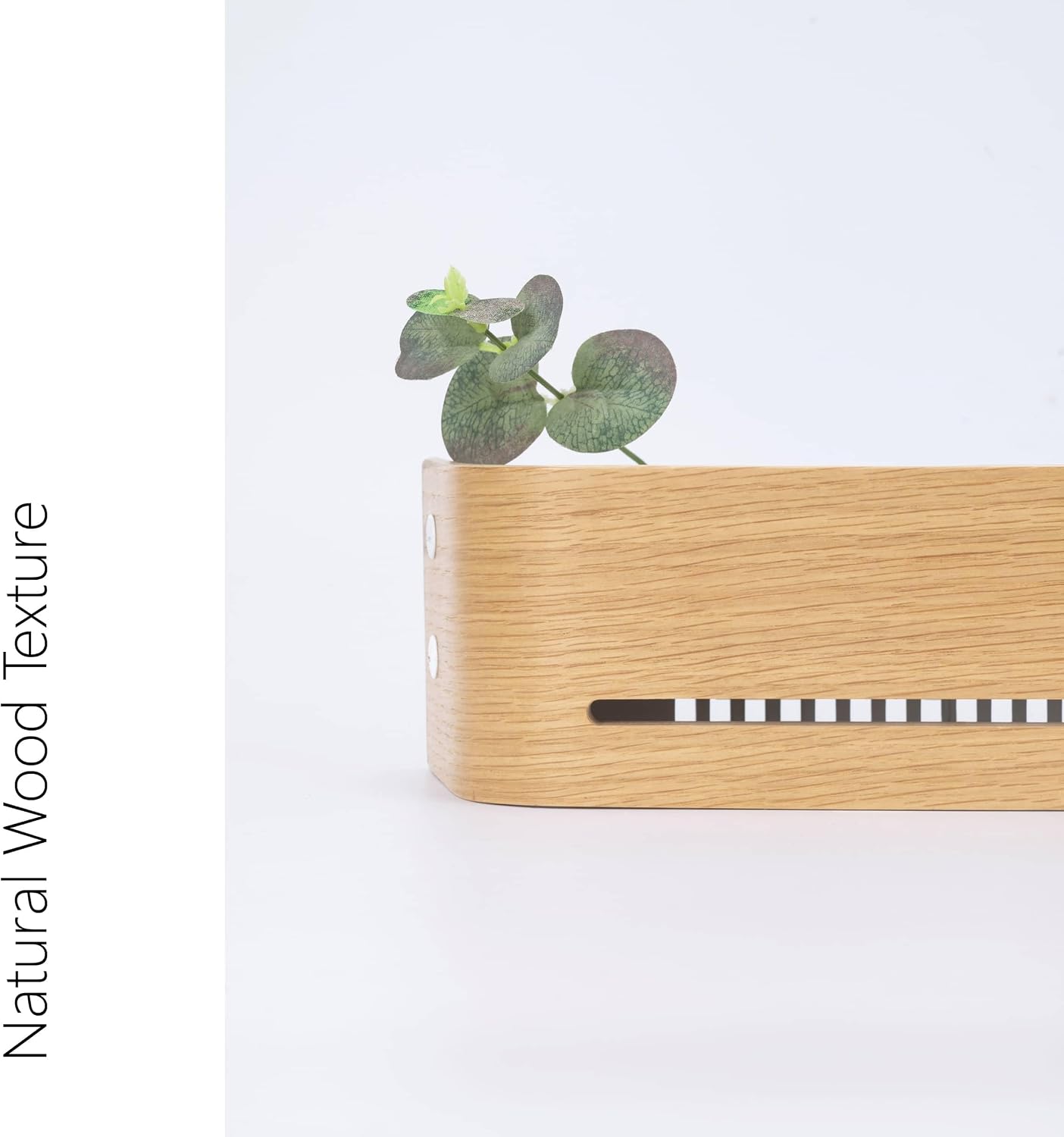 5 Retractable Hooks / Oak