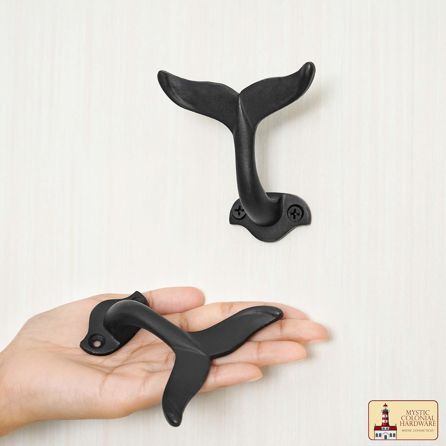 Heavy Duty Fish Tail Style Retro Utility Hooks