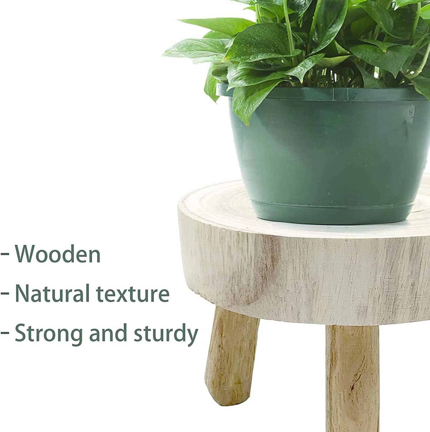 Mini Wooden Stool Display Stand / BS+HM / Set of 2