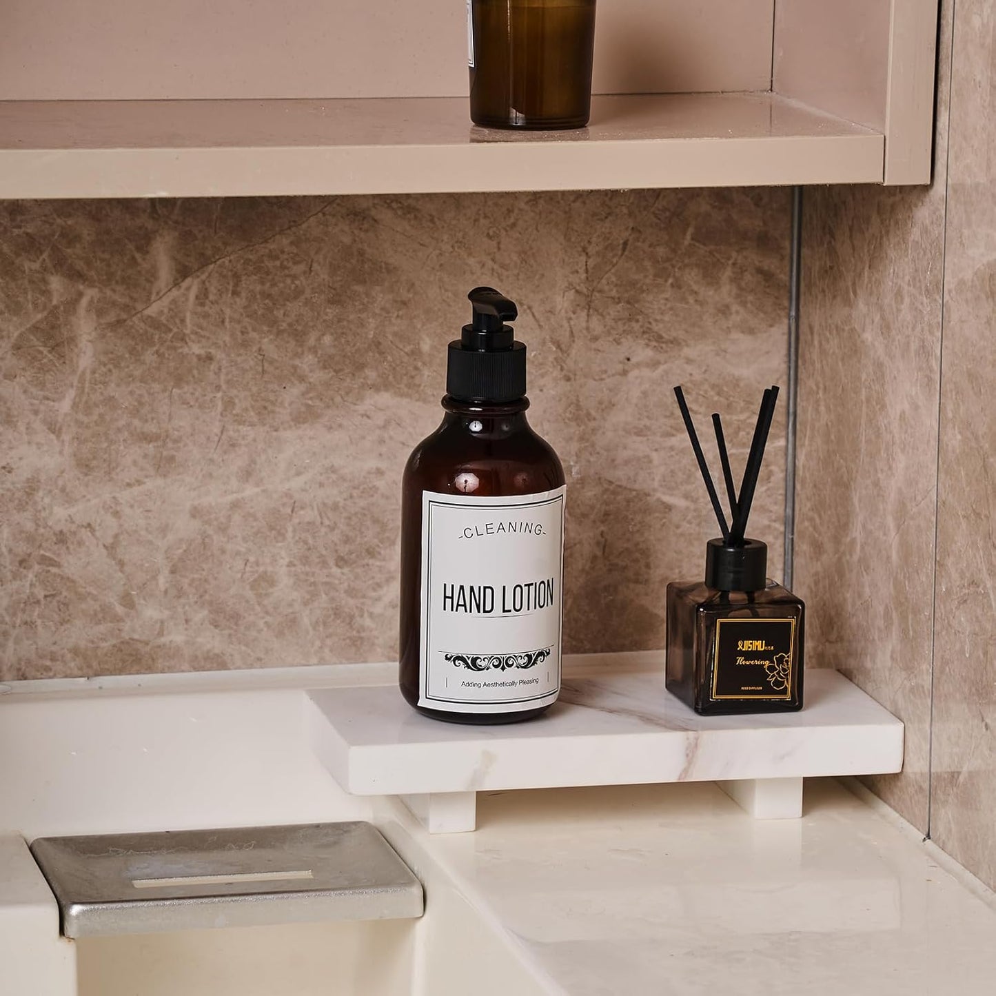 Soap Dispenser Holder / Glorious White