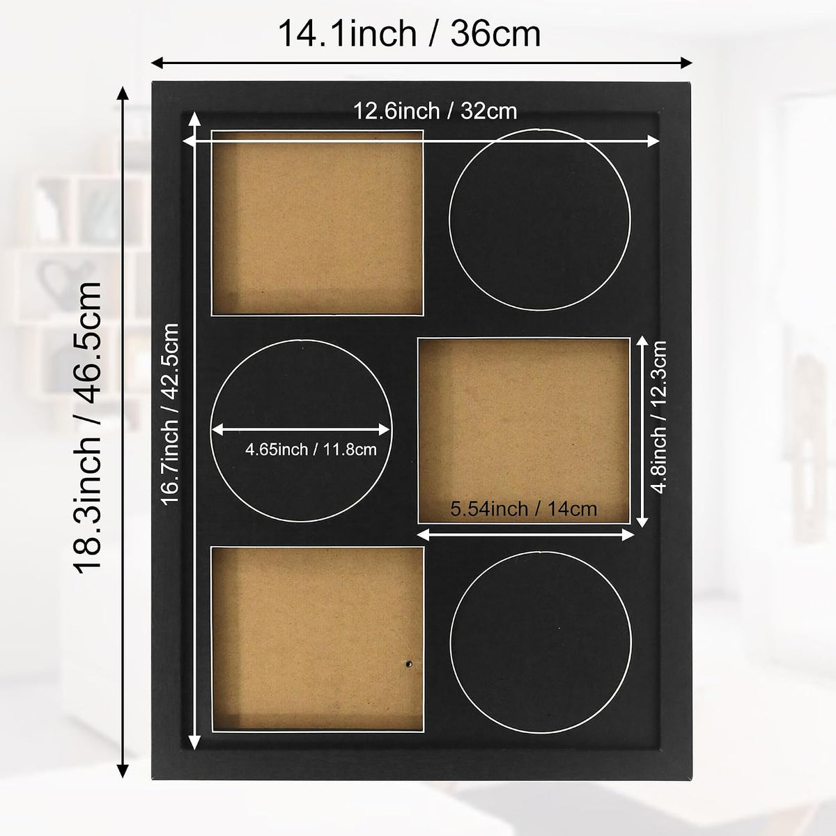 Signed CD Music Display Frame for Wall Mounting | wall cd holder Holds 3 CD/DVD Jewel Cases with Real Glass and Black