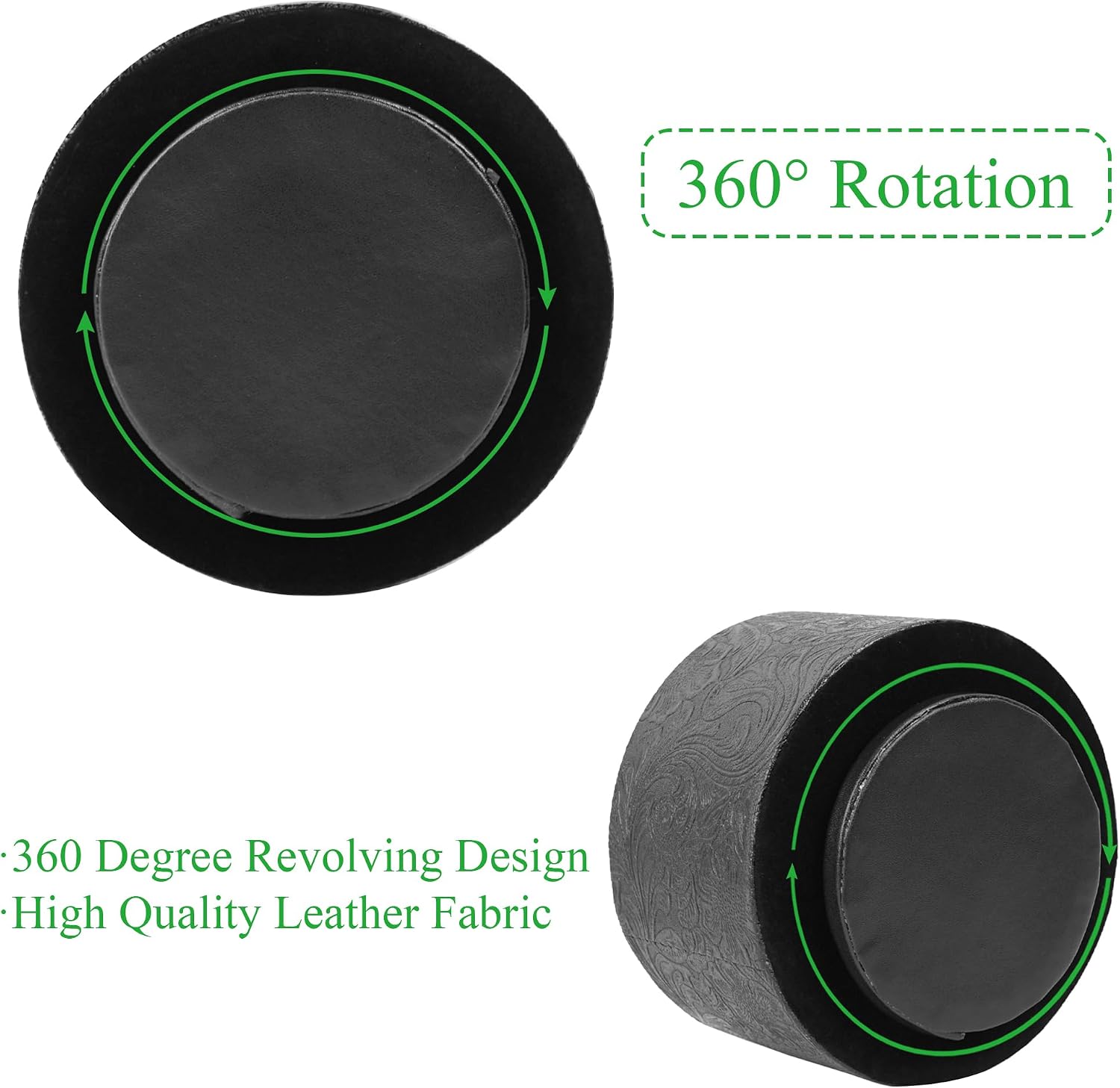 Remote Control Holder / 1-black2 / 360 Degree Rotation