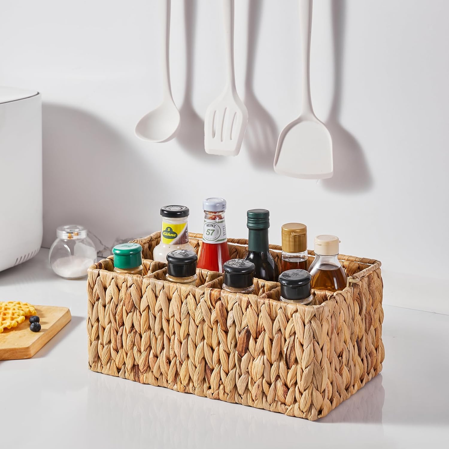 Utensil Basket / Cutlery Holder / Water Hyacinth