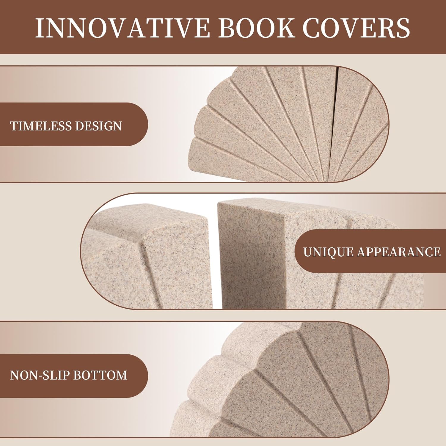 Stylish Heavy Duty Book Ends / 807