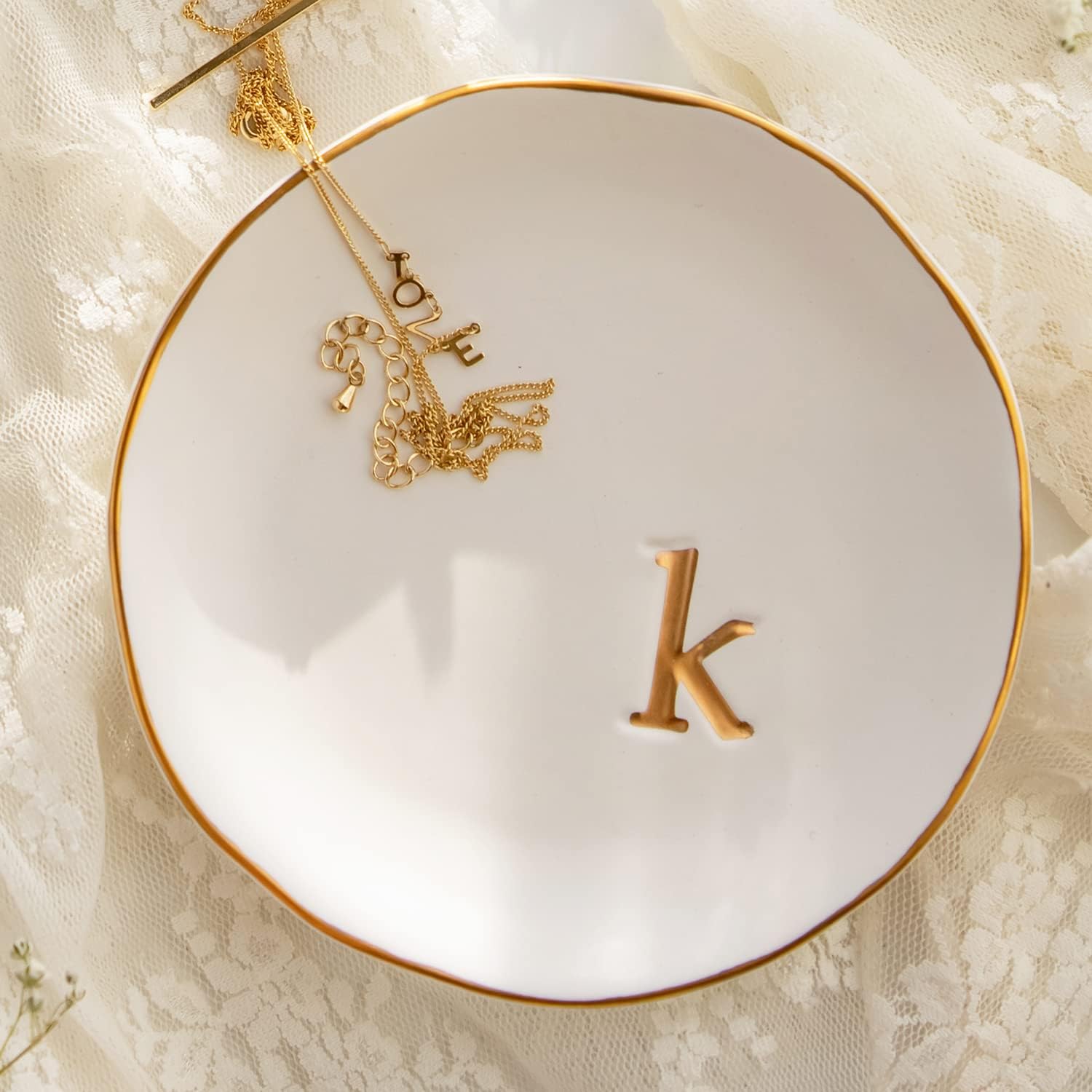 Ceramic Jewelry Tray / K
