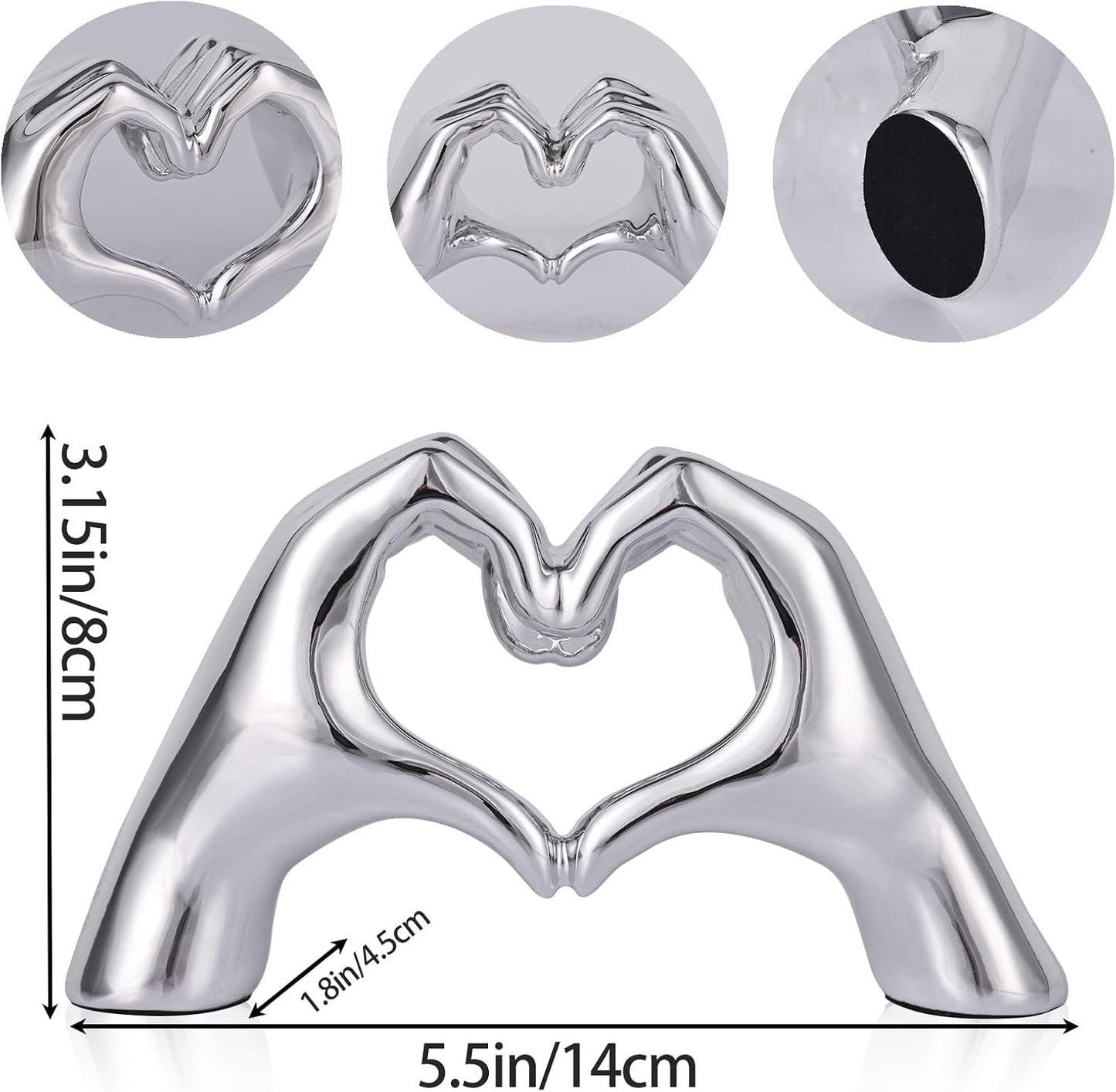 Room Home Decor Aesthetics / Electroplated Silver