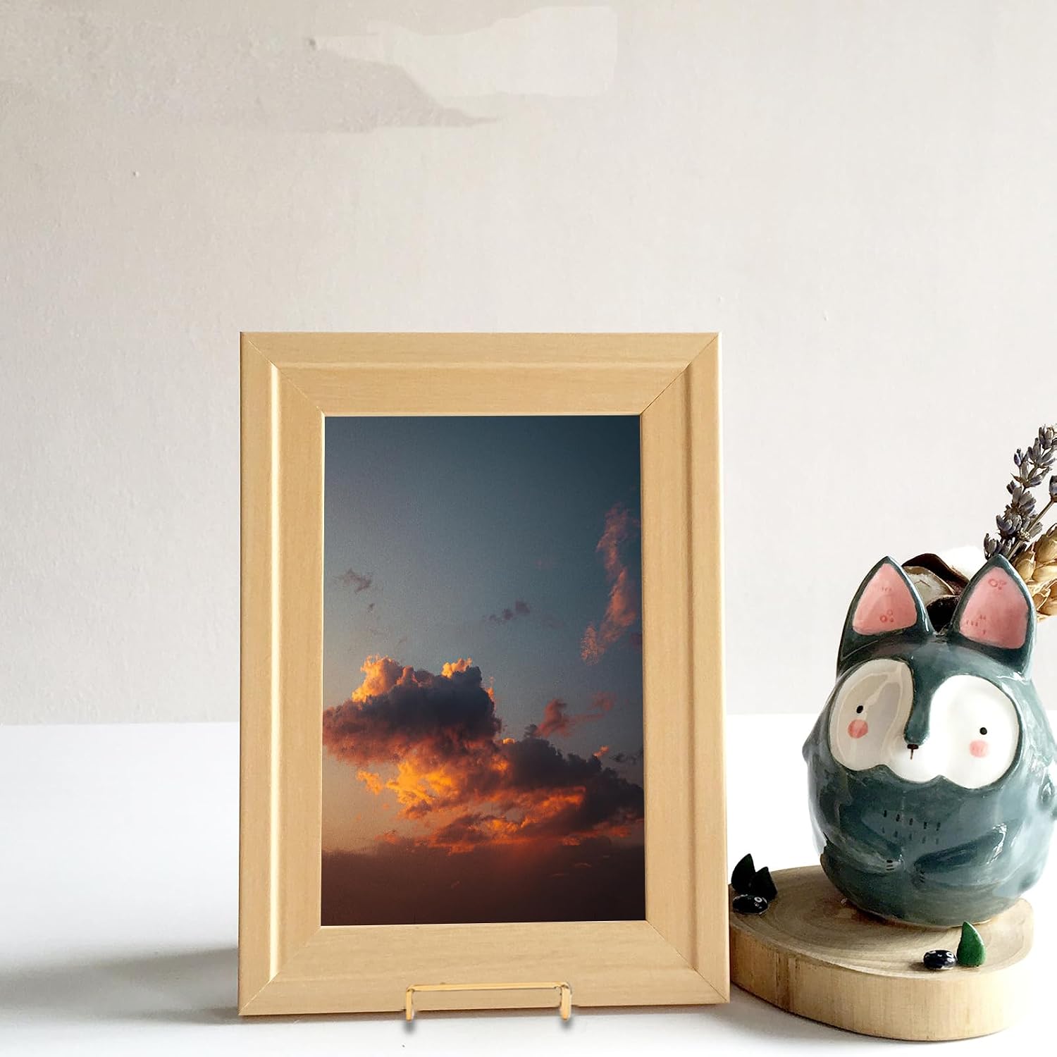 Gold Picture Stands for Display Square Table Easel Display / Square Gold 6 Inch / 6 Inch / Set of 4