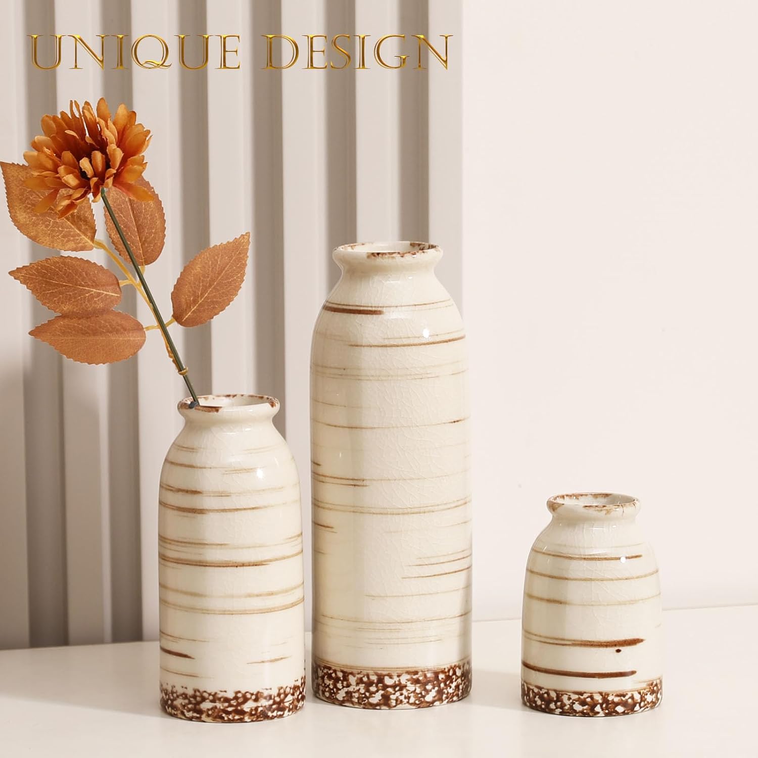 Ceramic Vase / Handcrafted Ceramic Vases / Set A / Set of 3