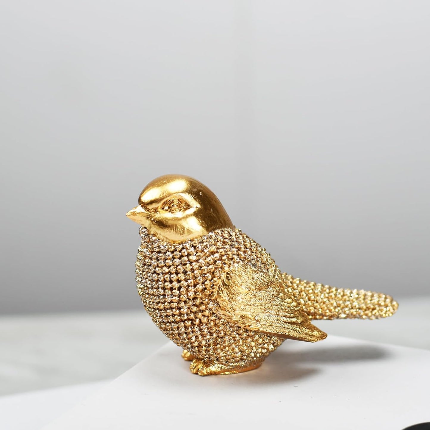 Pcs Small Birds Statues Home Decor Modern Style Decorative Ornaments / Gold / Set of 2