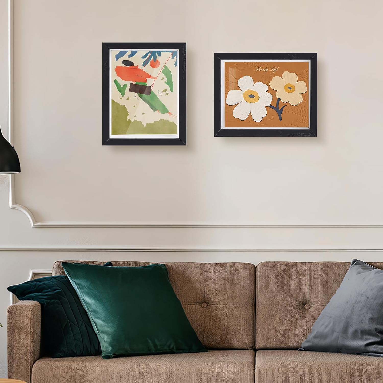 Shadow Box Frame 8x10 - 3 Pack Wood Deep Shadowbox with Glass Shadow Boxes Display Cases Suitable for Photos, Dried