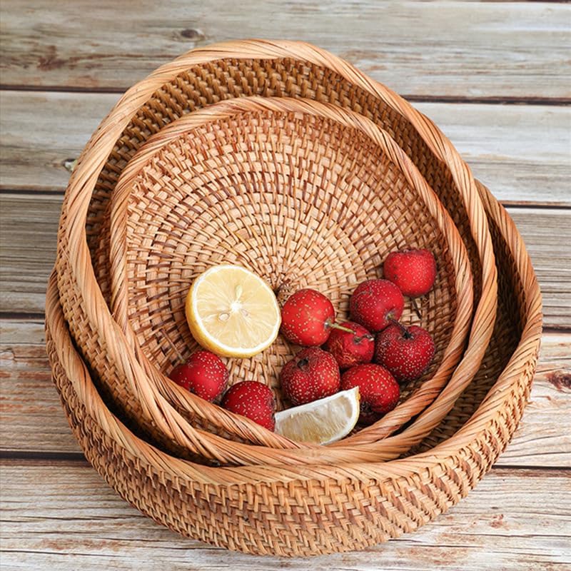 Rattan Bread Basket / Natural S