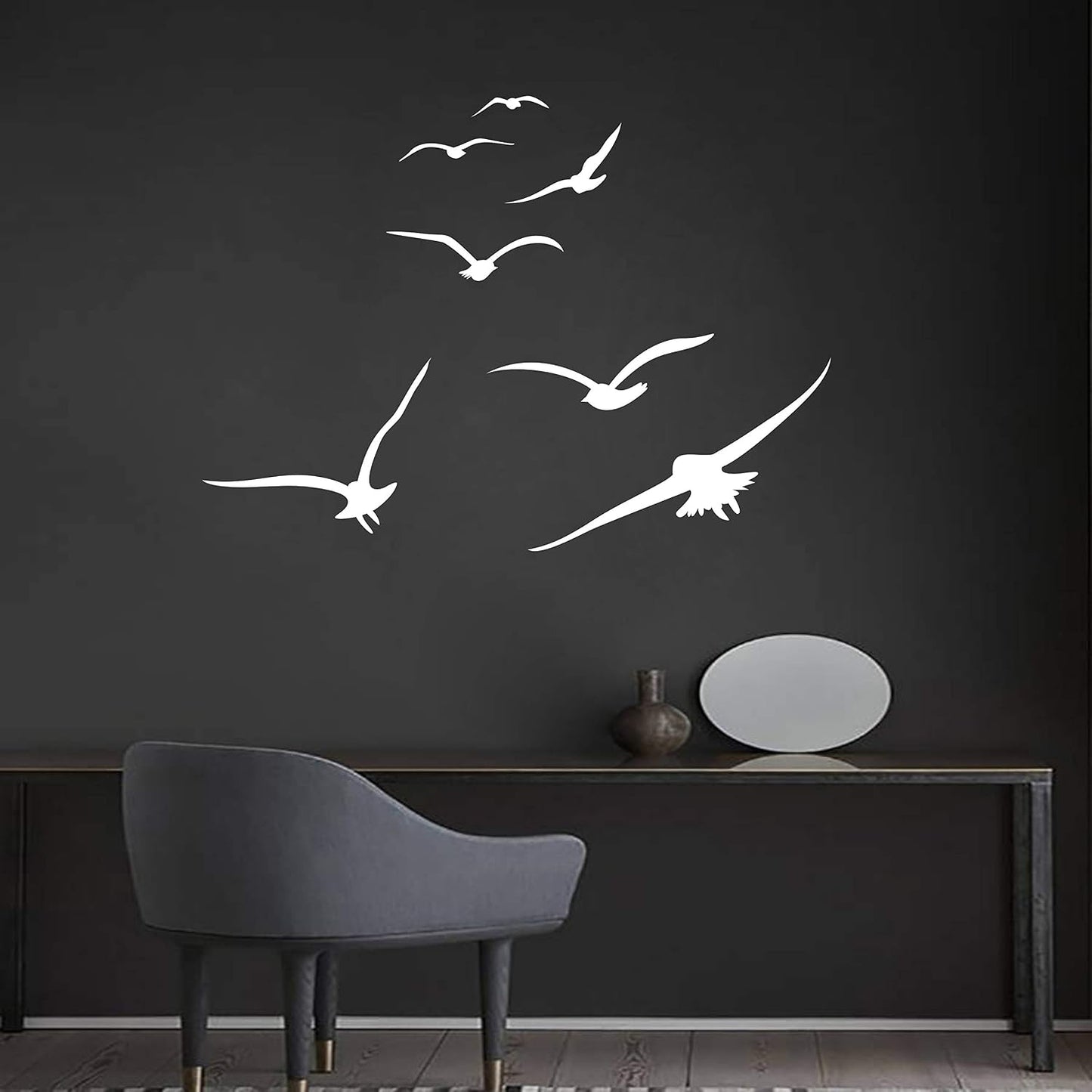 Vinyl Stickers for Dorm / White