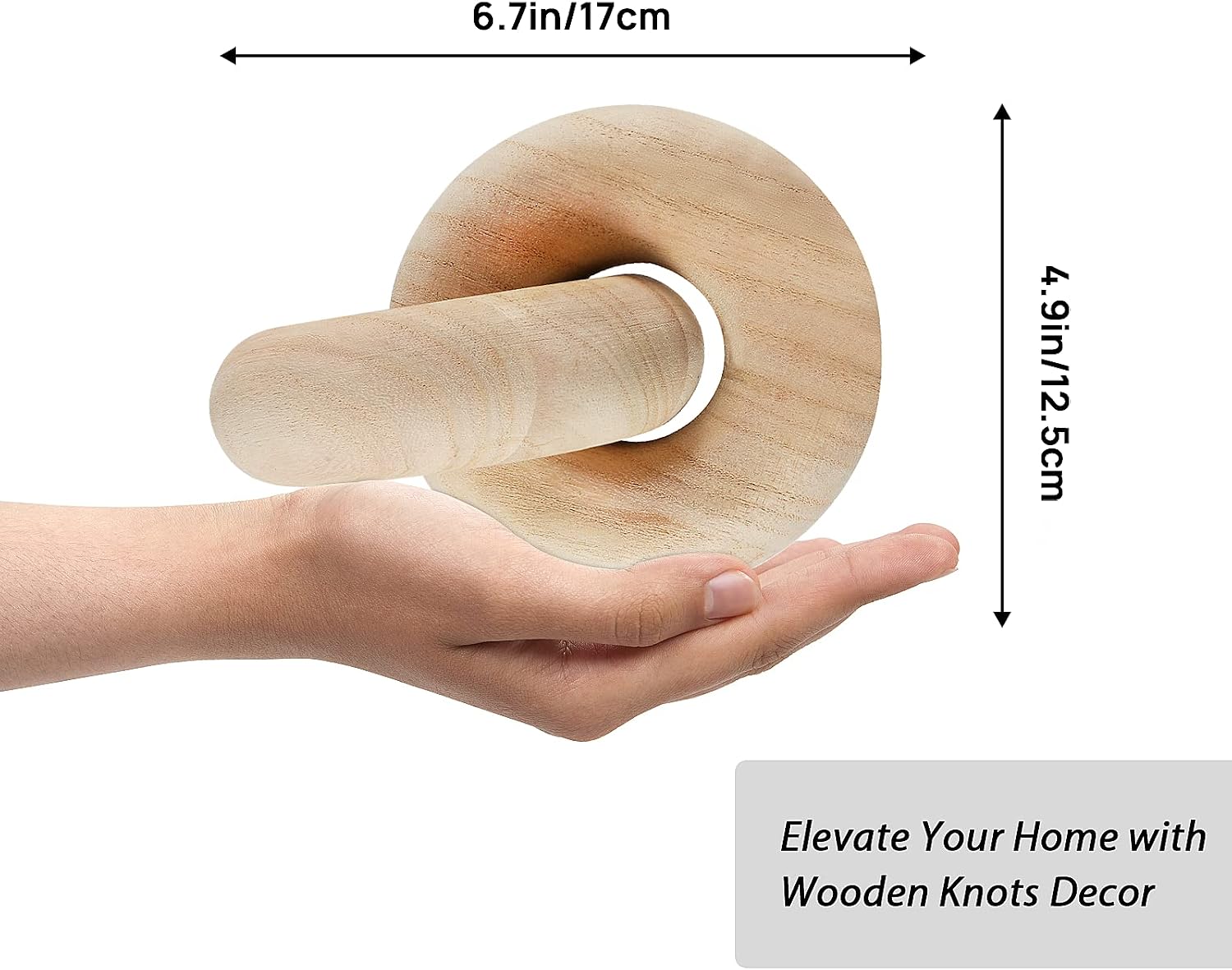 Wood Chain Decor / Natural