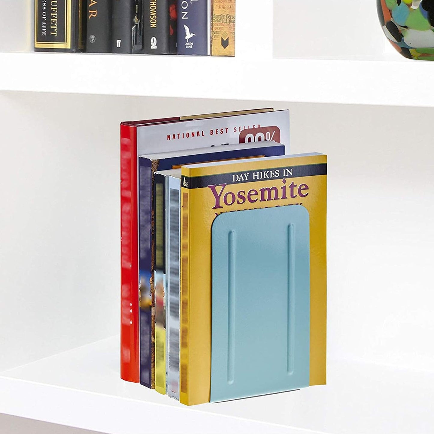 Steel Metal Book Ends Storage / 4 x 6.87 x 4.5