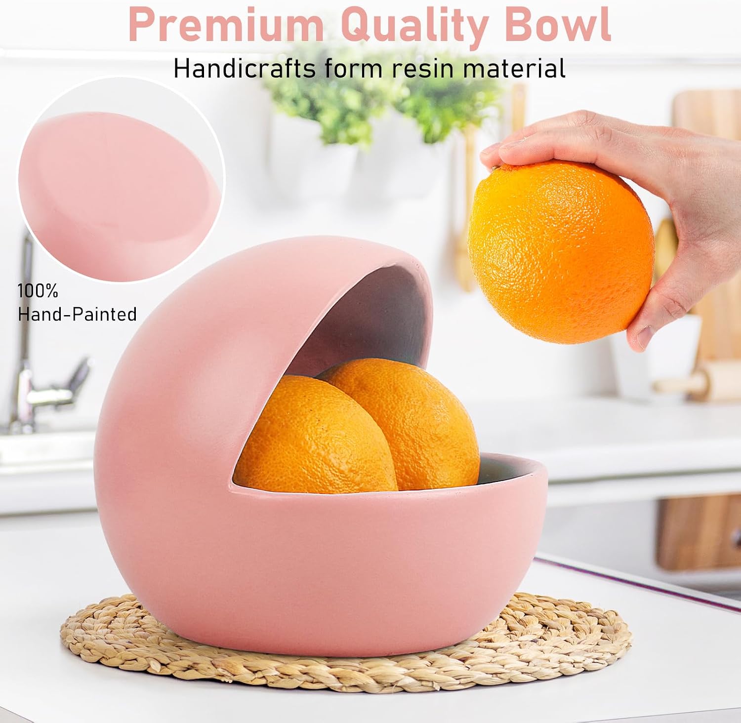 Decorative Candy Bowl / Pink / M