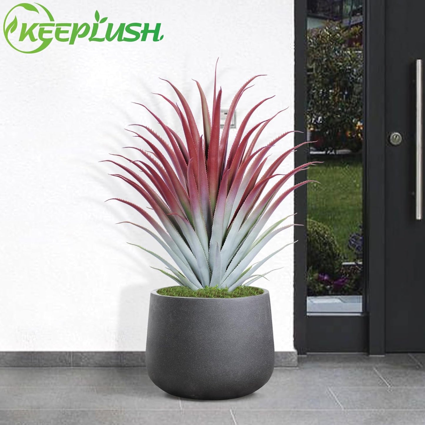 Artificial Aloe Vera Plant / Red / 2 Inch / Set of 26