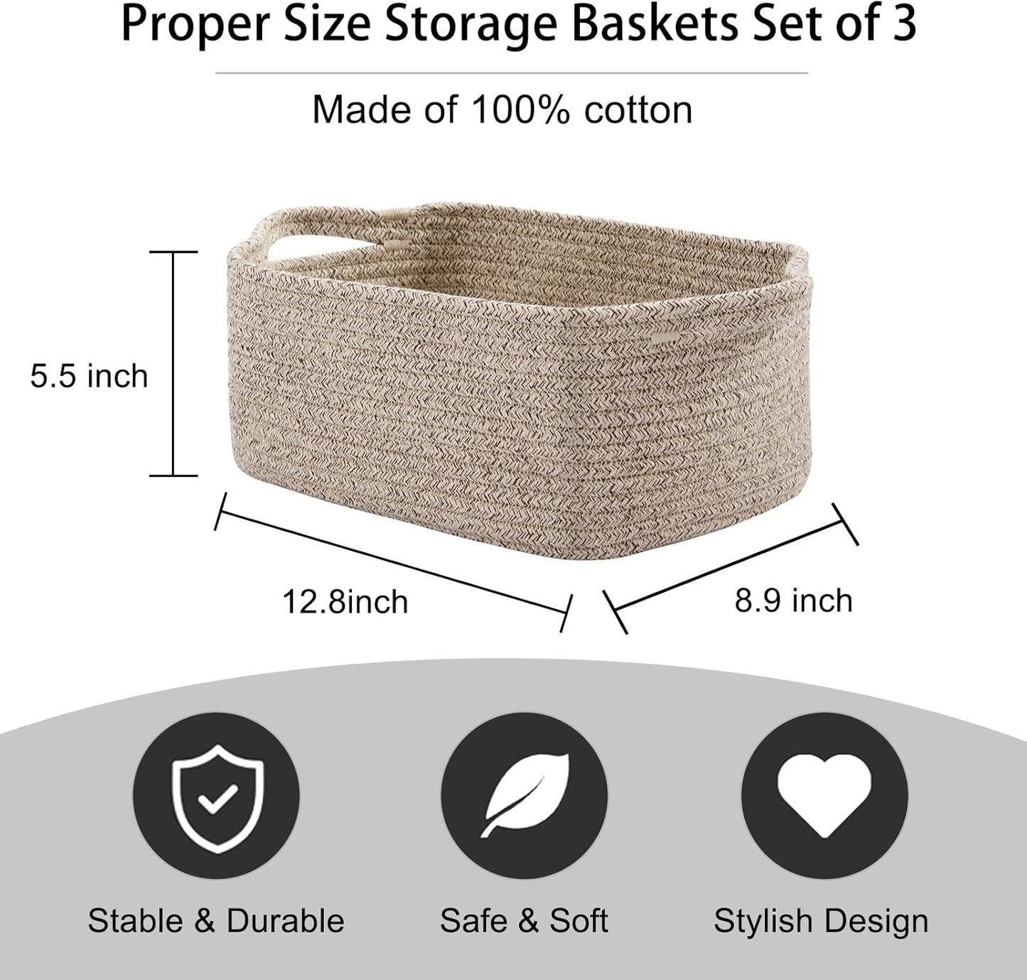 Woven Baskets for Storage