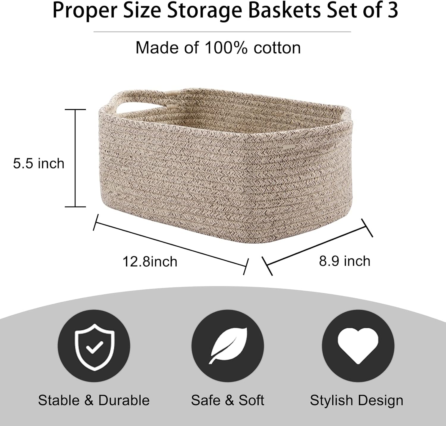 Woven Baskets for Storage