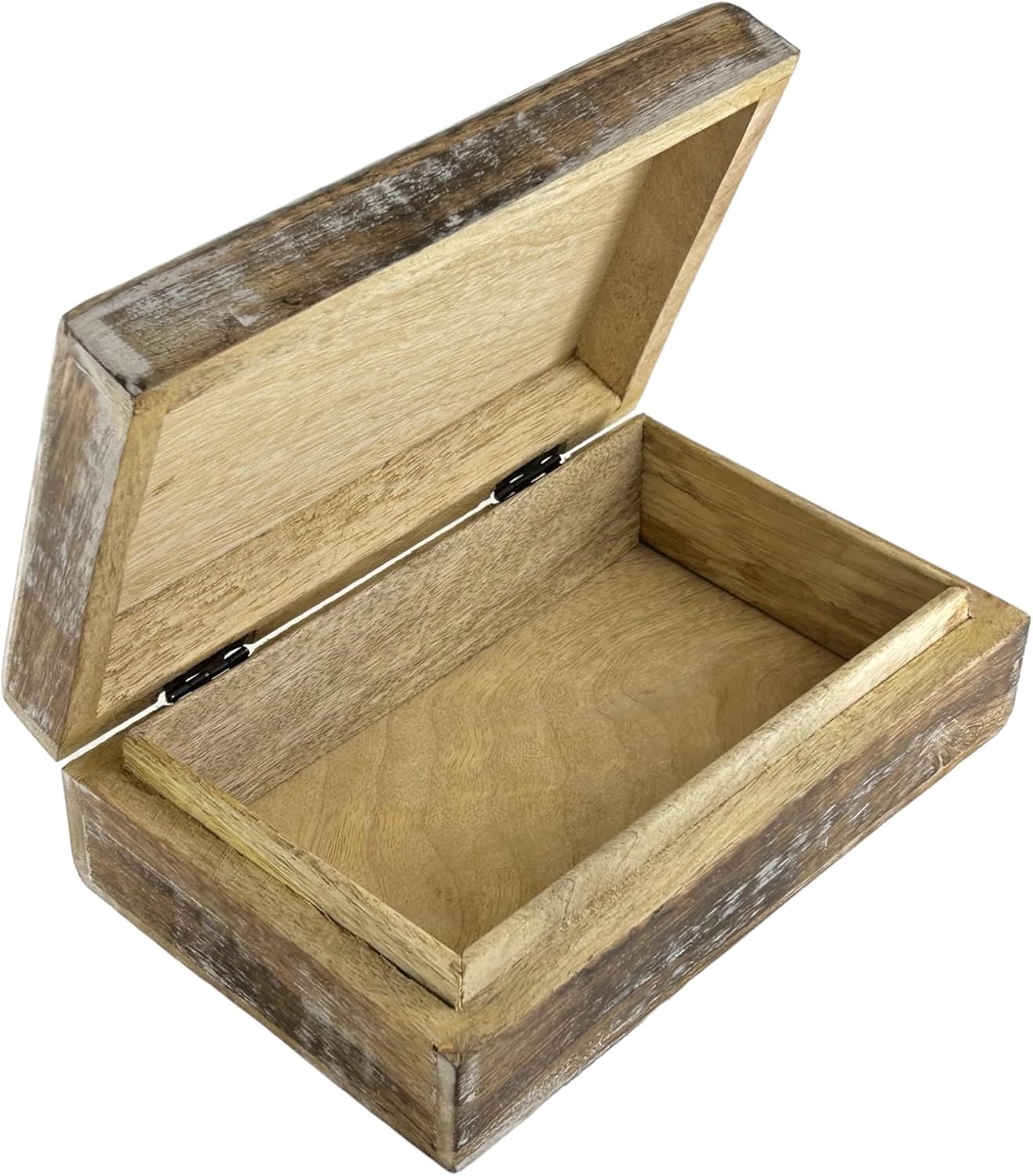 Wooden Mini Jewellery Box Floral Design-Trinket Box for Ladies-Jewellery Storage / Butterfly