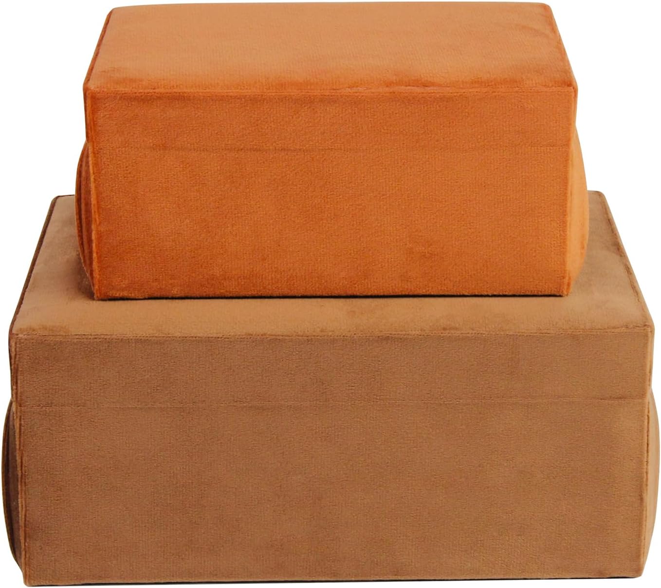 Velvet Decorative Boxes / Brown