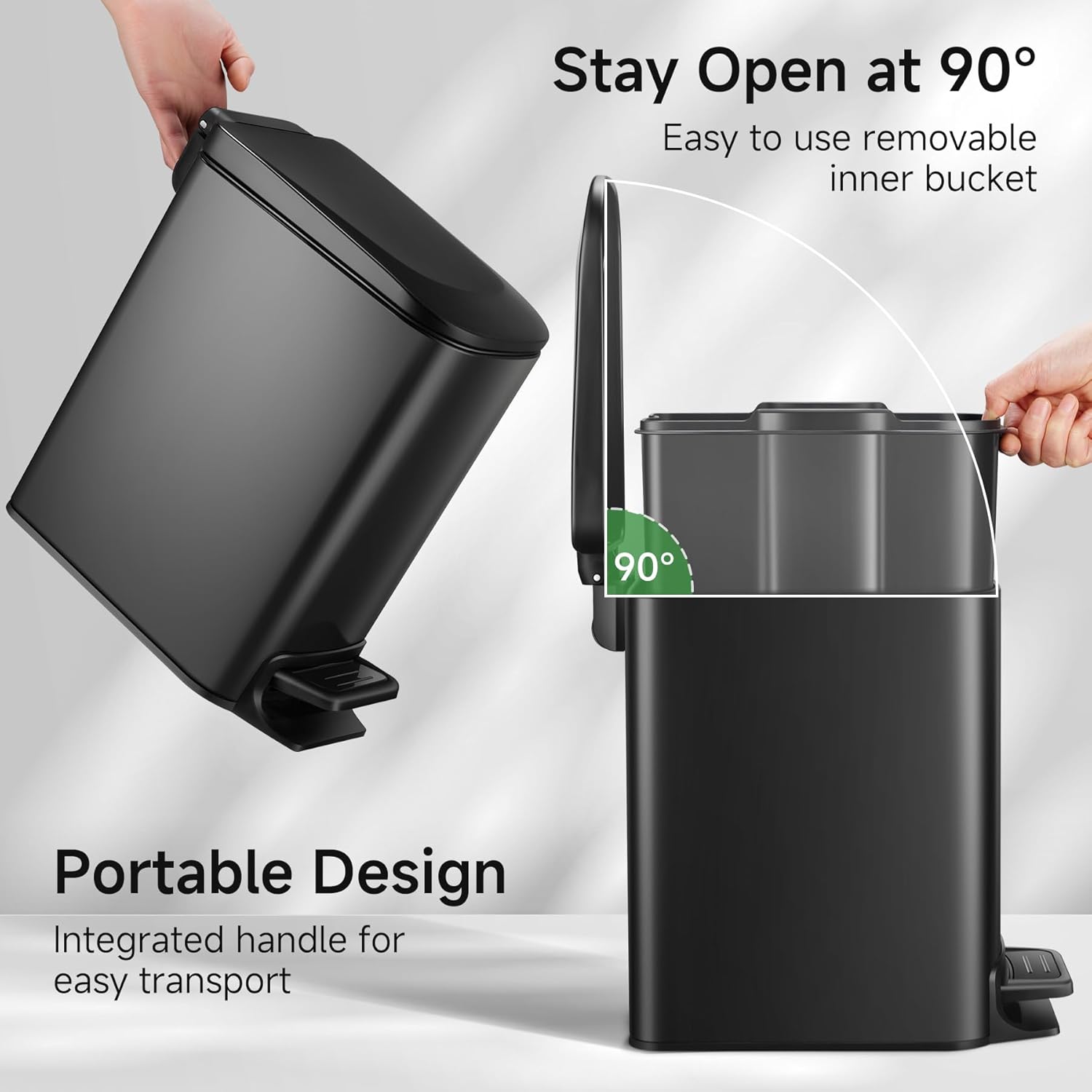 Lid Soft Close / Matte Black