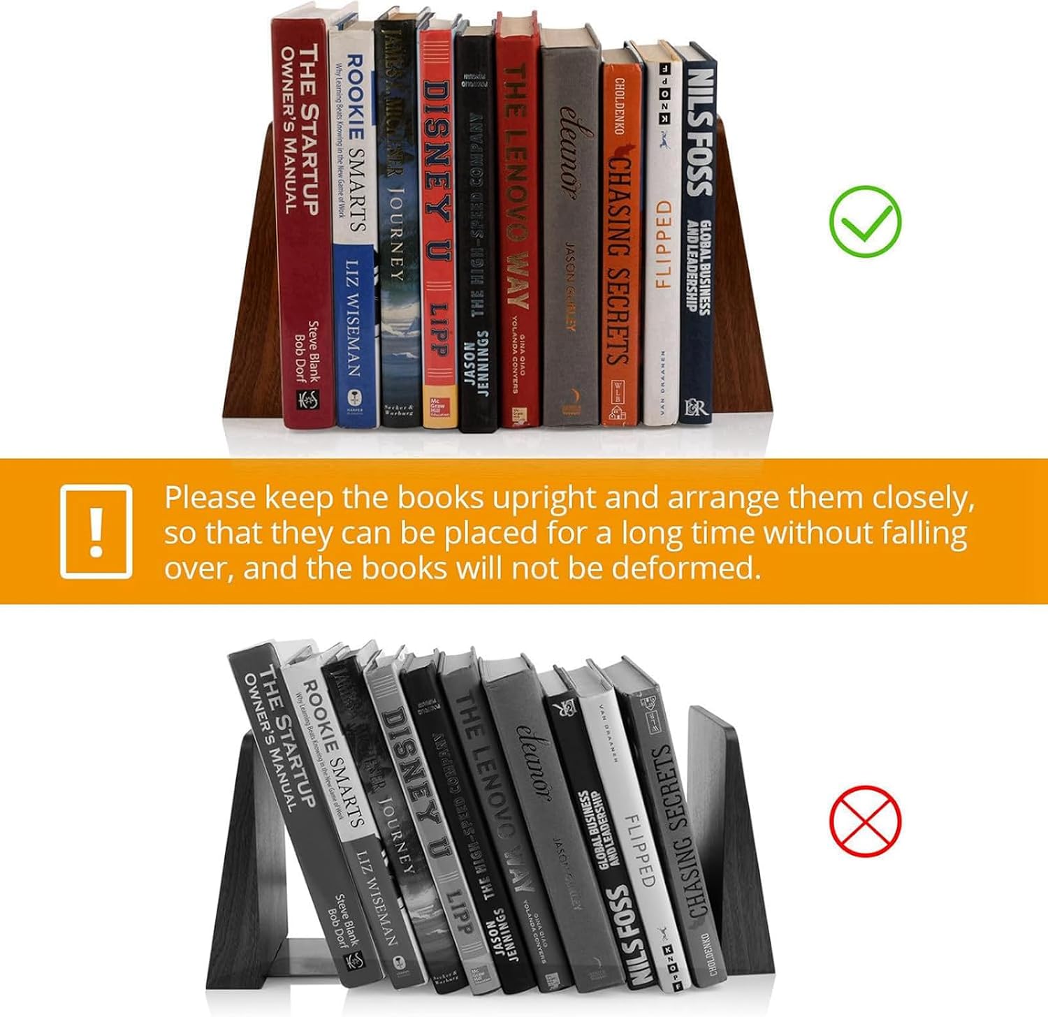 Wood Handmade Book Ends to Hold Books Large Heavy Duty Bookends / Large Sapele Wood
