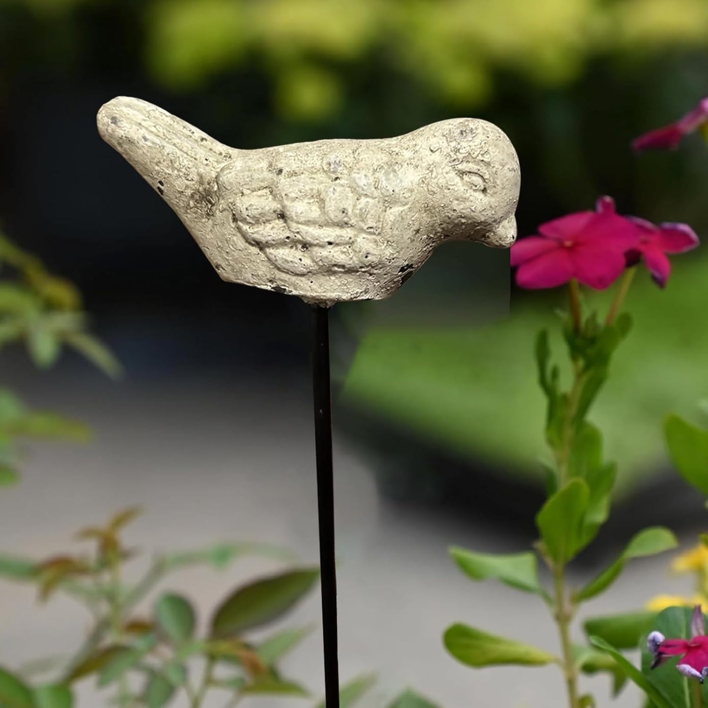 Miniature Bird Decorative Stakes Mini Bird Picks Figures Fairy Garden Accessories / Set of 2