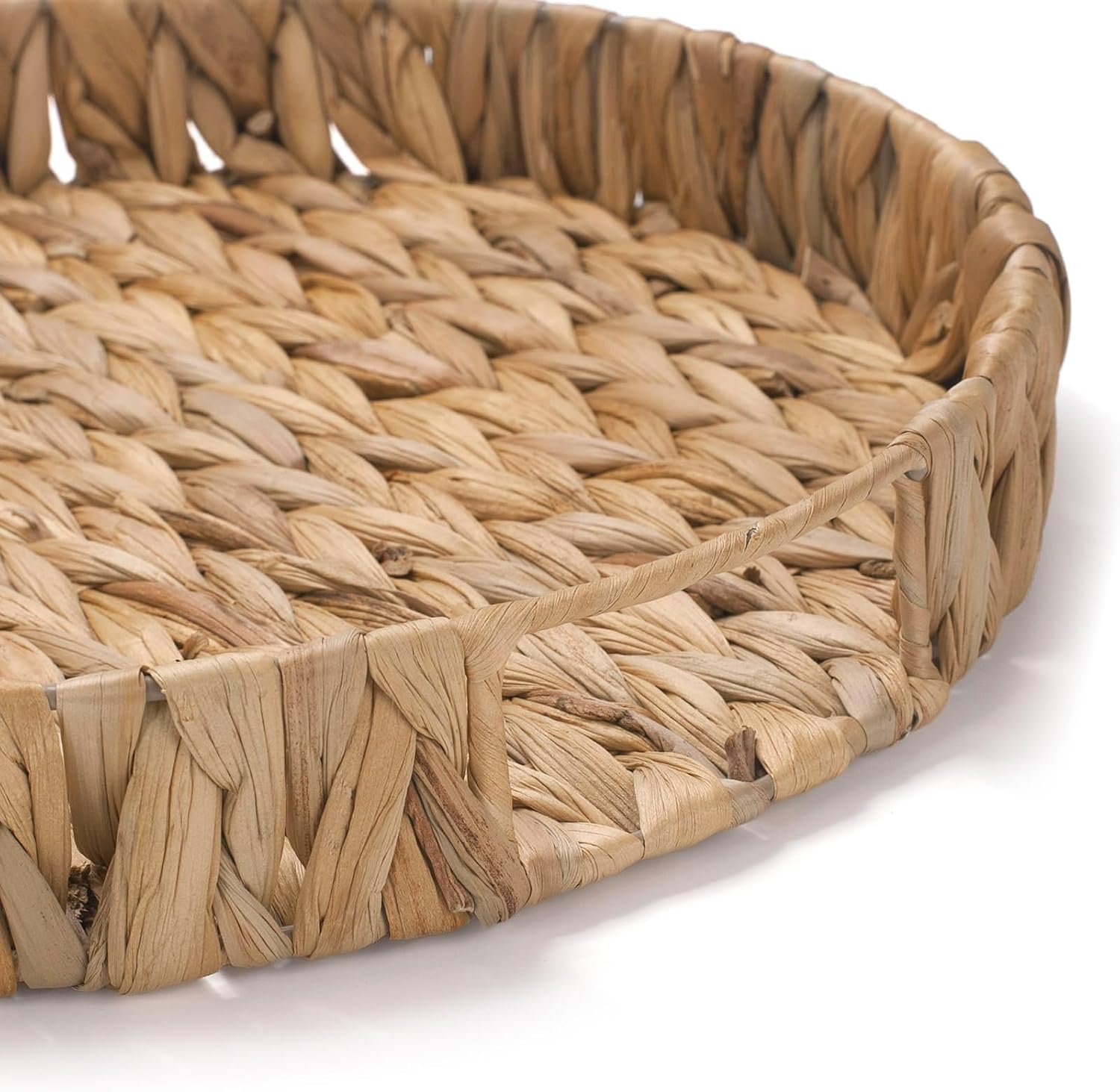 Round Woven Tray / Set of 2