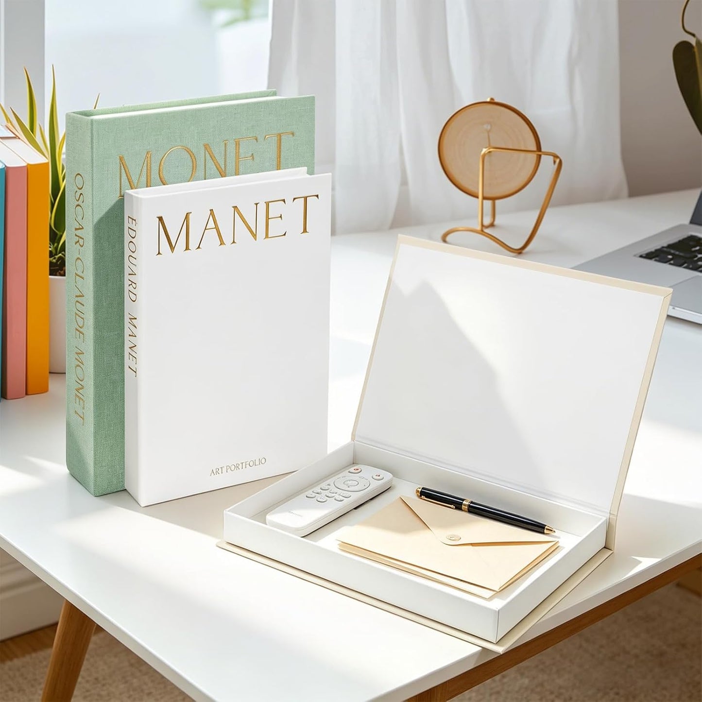 Decorative Books for Modern Home Decor / Set of 3