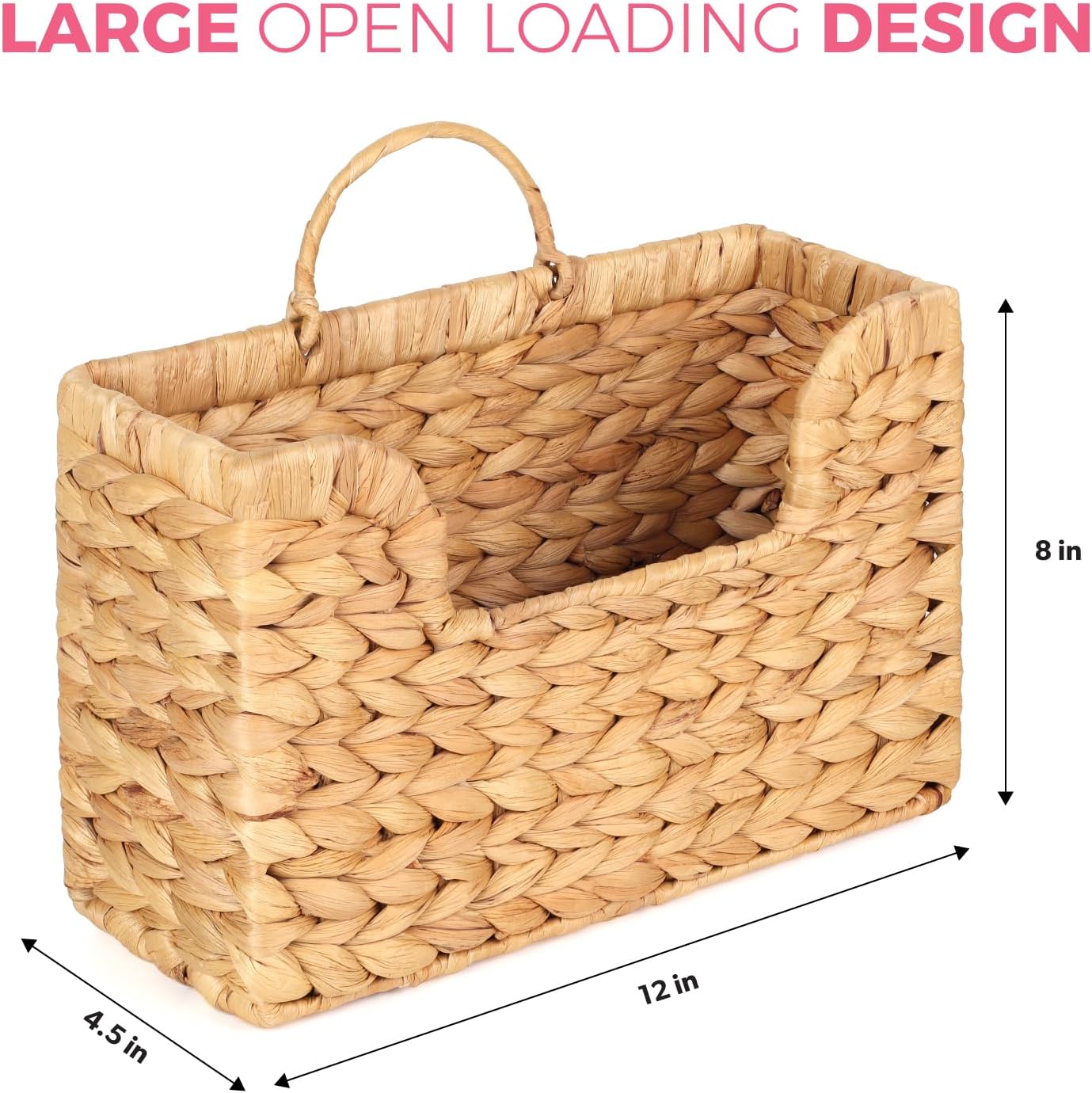 Books & / Natural Hanging Organizer for Mail / Model 1 - Natural Color