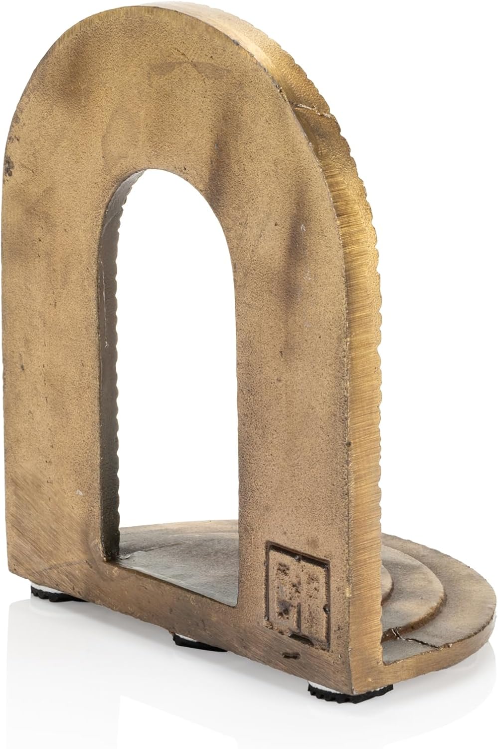 Cast Iron Brick Arch Bookends Set