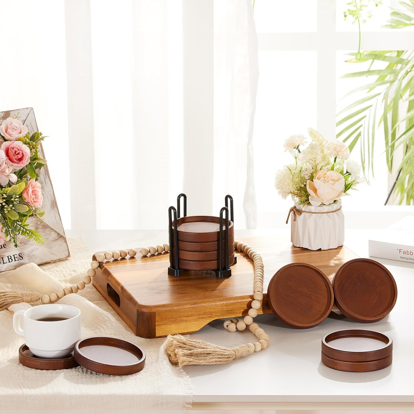 Holder / Modern Home Decor / Wood / Set of 6