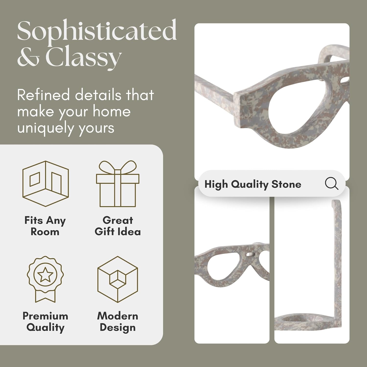 Modern Engineered Stone Object