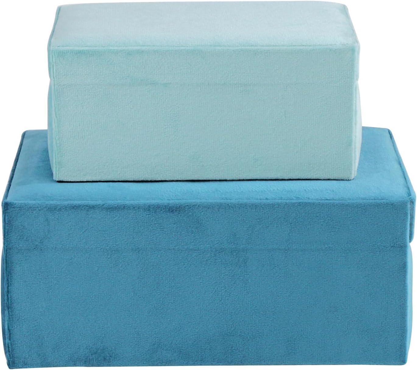 Velvet Jewelry Boxes Decorative Boxes / Blue