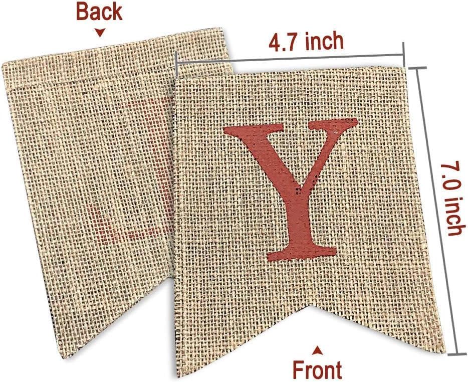 Happy Fall Yall Burlap Banner for Mantel Thanksgiving Decorations Autumn Sign Decor Rustic Farmhouse Banner Pumpkin Harvest Party Fireplace Wall Hanging Indoor Outdoor Pumpkin Patch Yard Home Office Garland Decoration