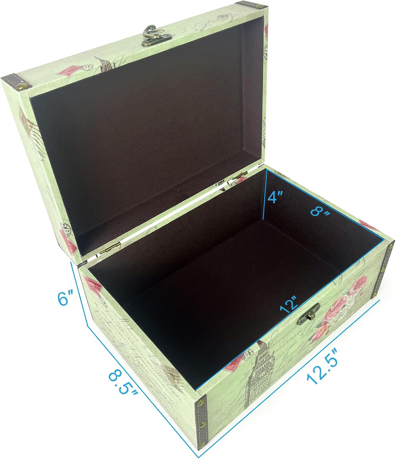 Small Wooden Decorative Storage Box / Tower