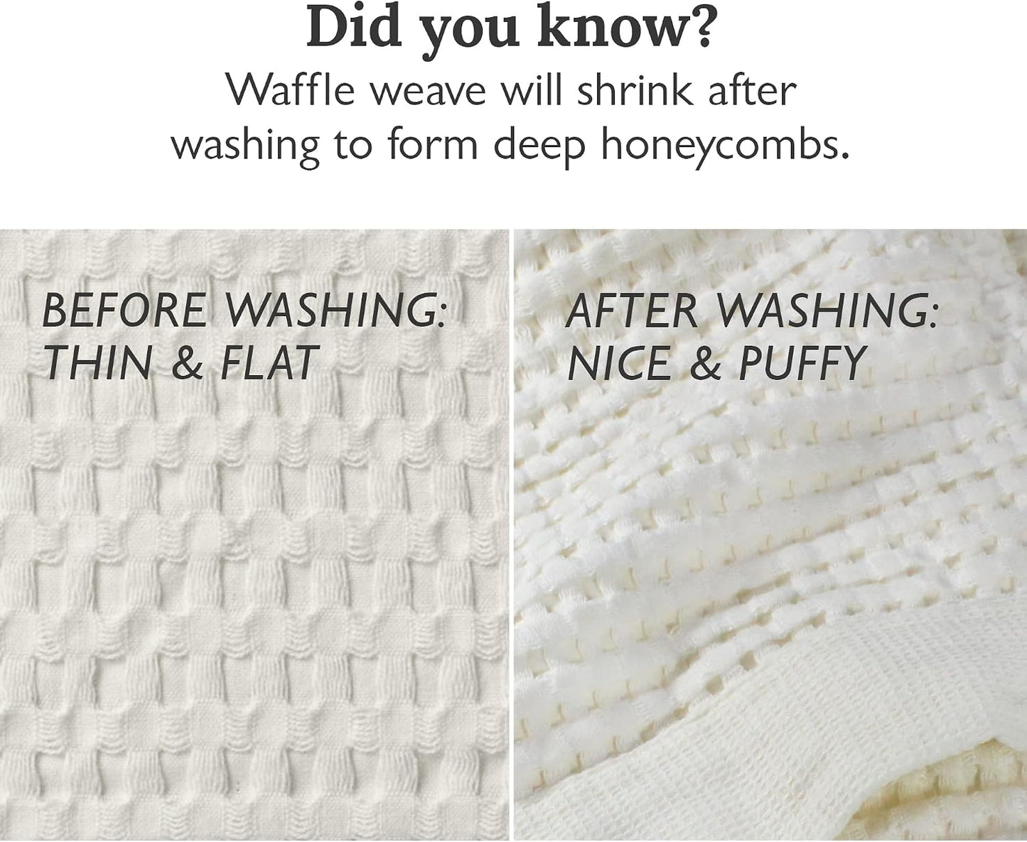 GILDEN TREE Waffle Bath Sheet Quick Dry Towel, Thin Luxury Bath Towels, Bath Sheets 40x80 Large Bath Towels, Modern