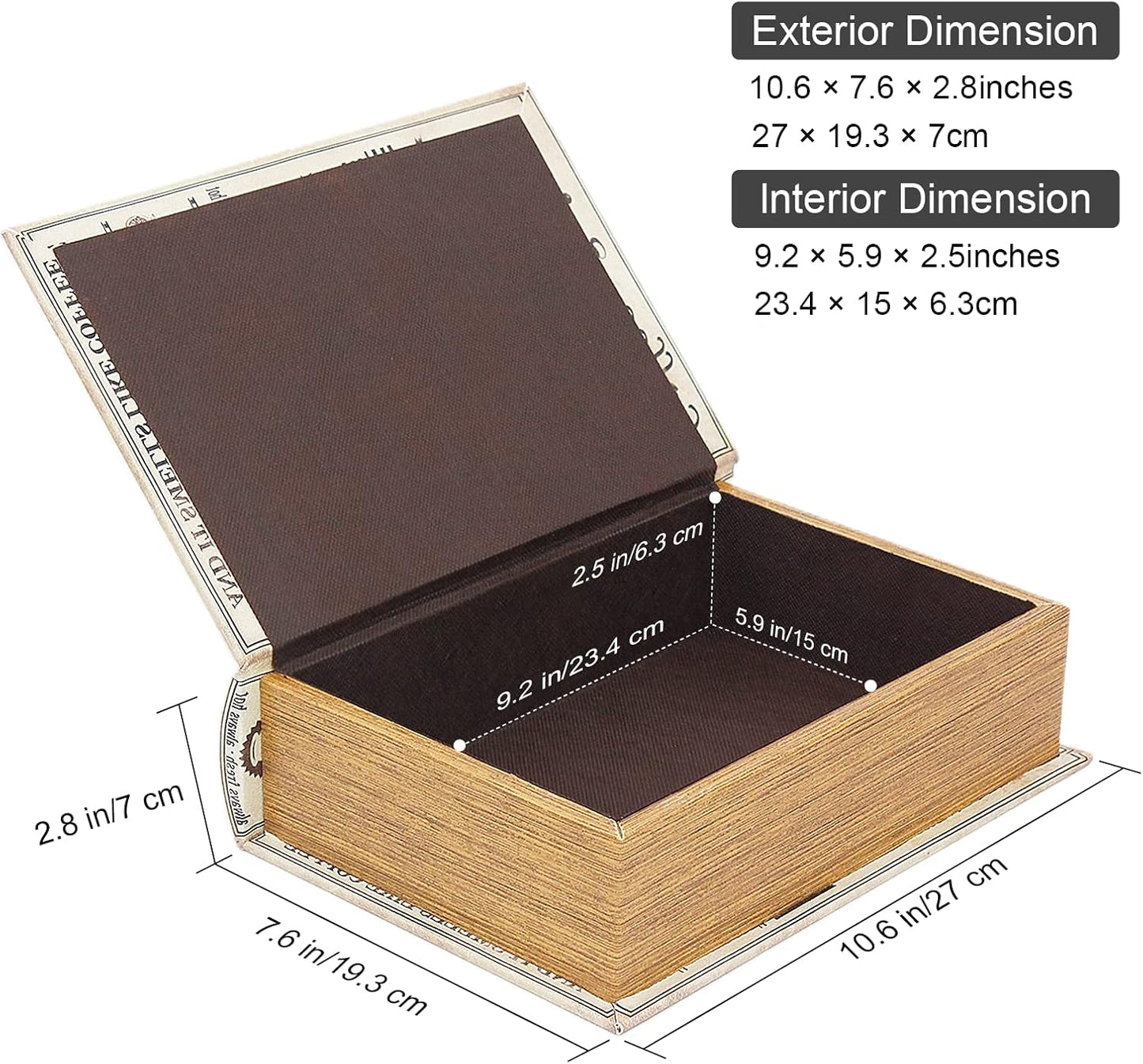 Decorative Book Boxes / Coffee House
