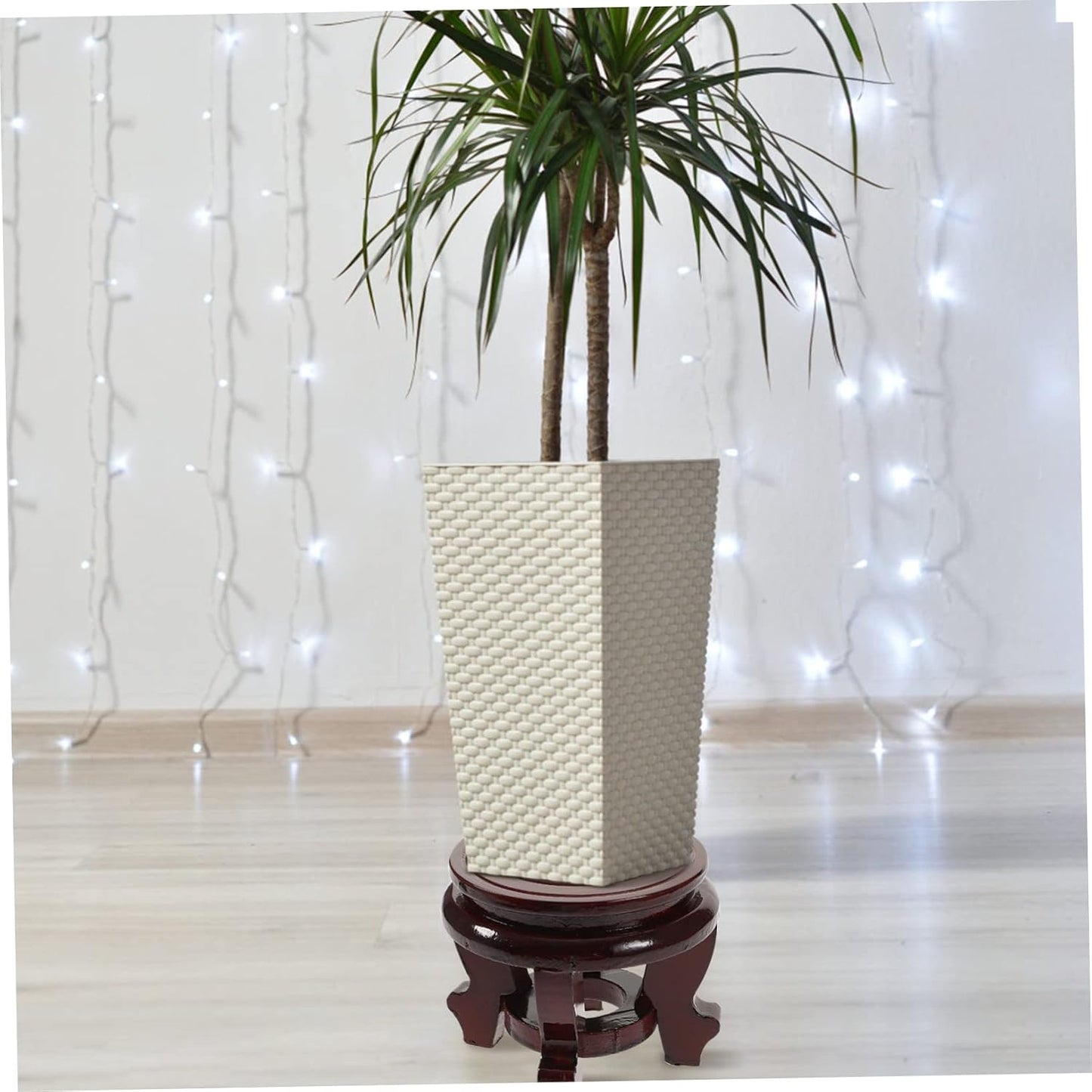 Wood Plant Stand Wooden Potted Plant Riser